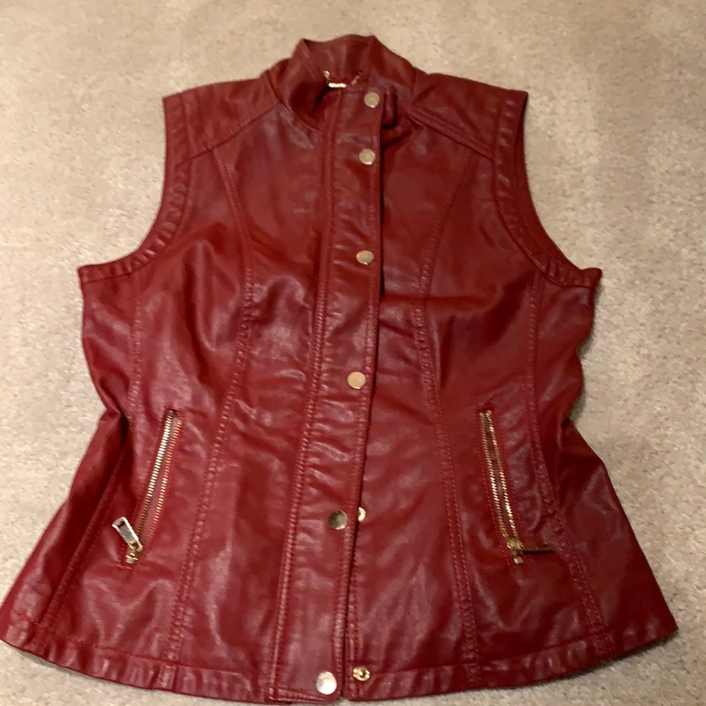 LA Coalition Maroon Vest